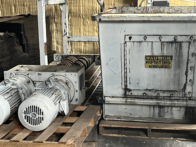 LOT 15 - Shred-Tech #ST50E - Industrial Shredder w/Dual Motor 40HP Total