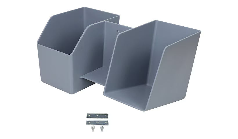 Ergotron 97-926-064 Attached Bin LearnFit Accessory Dary Gray N/R