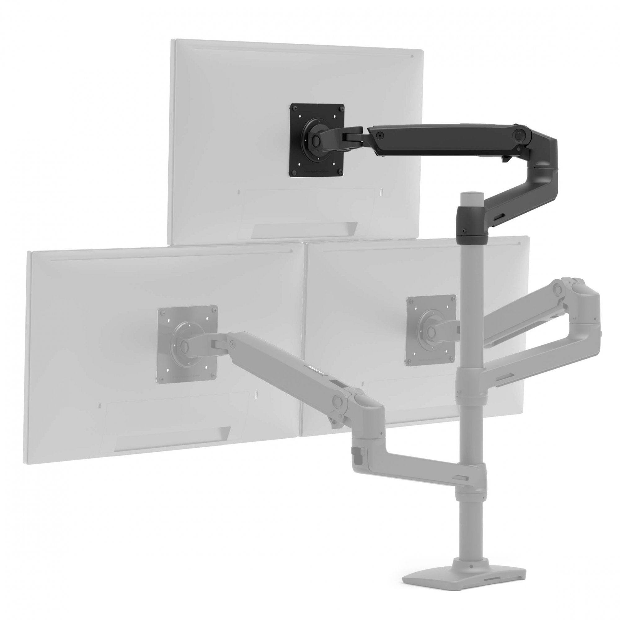 Ergotron 98-130-224 LX Dual Stacking Arm Extension and Collar N/R