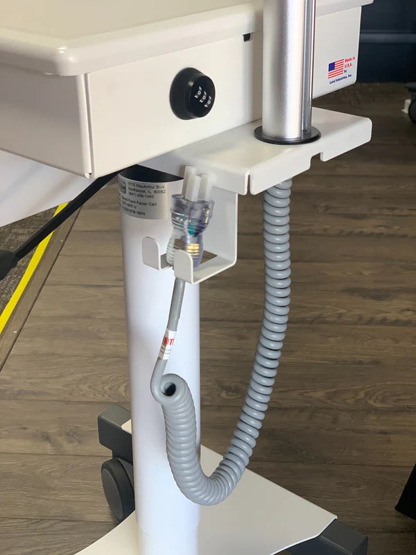 Coiled Medical Grade Power Cord With C13 Connector UP to 6.5ft 10A 18/3