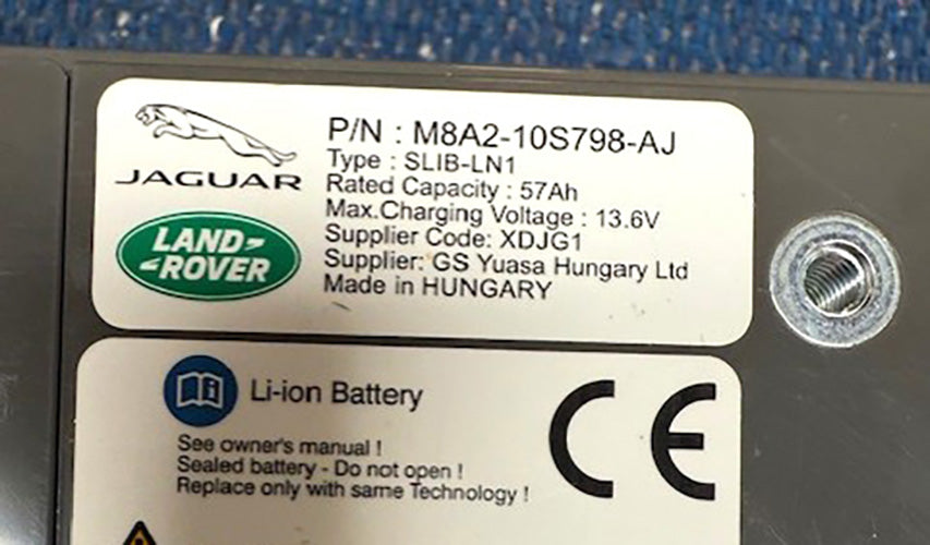 2022-24 RANGE ROVER L460 BATTERY MODULE LI-ION 57AH 12V MHEV HYBRID