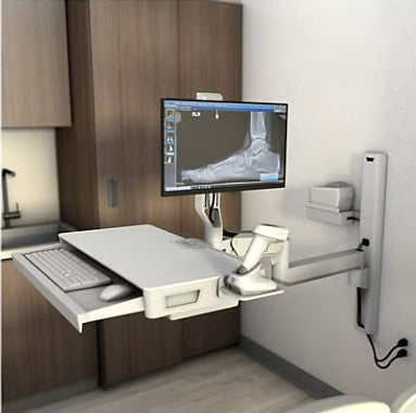 Ergotron CareFit Combo System w/Worksurface Mounting Kit: for LCD display/keyboard 45-619-251