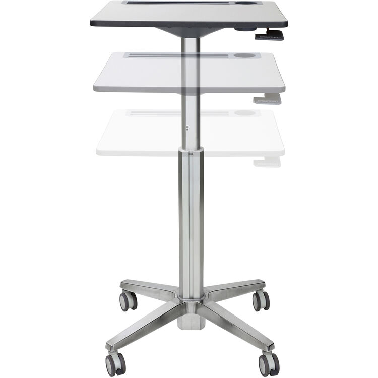 Ergotron 24-547-003 LearnFit Mobile Sit-Stand Desk (Short, 29 to 45")
