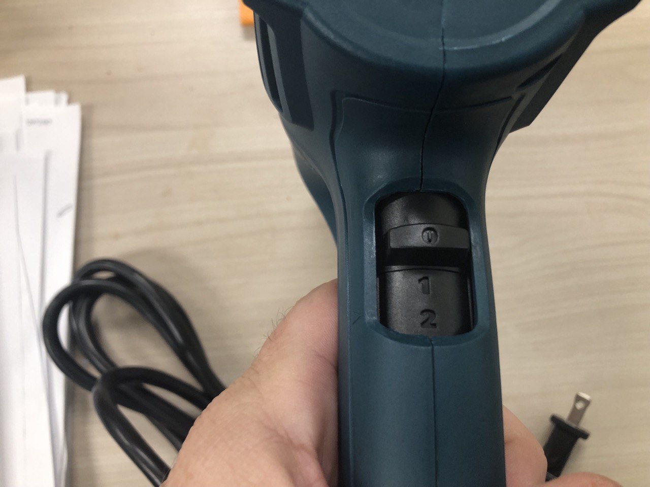 PRULDE PLD2190S Heat Gun corded electric power source and 120V - Open Box