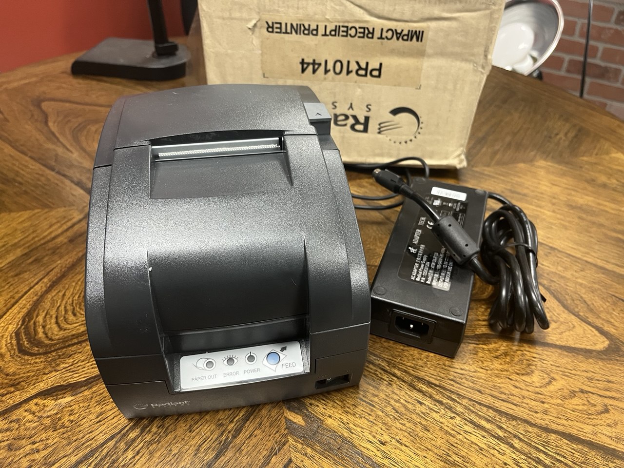 Bixolon PR10144 Radiant Systems Thermal Receipt Printer w/ Power