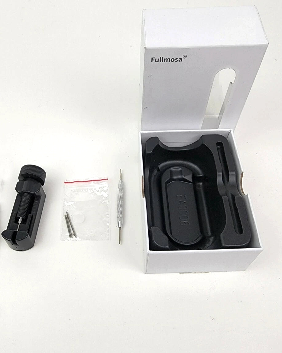 Fullmosa Stainless Steel Apple Watch Band-Silver Gift For Men