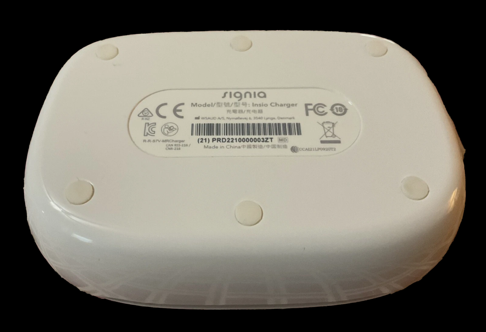 Signia Insio Charge&Go 3AX Charger Station CHARGER