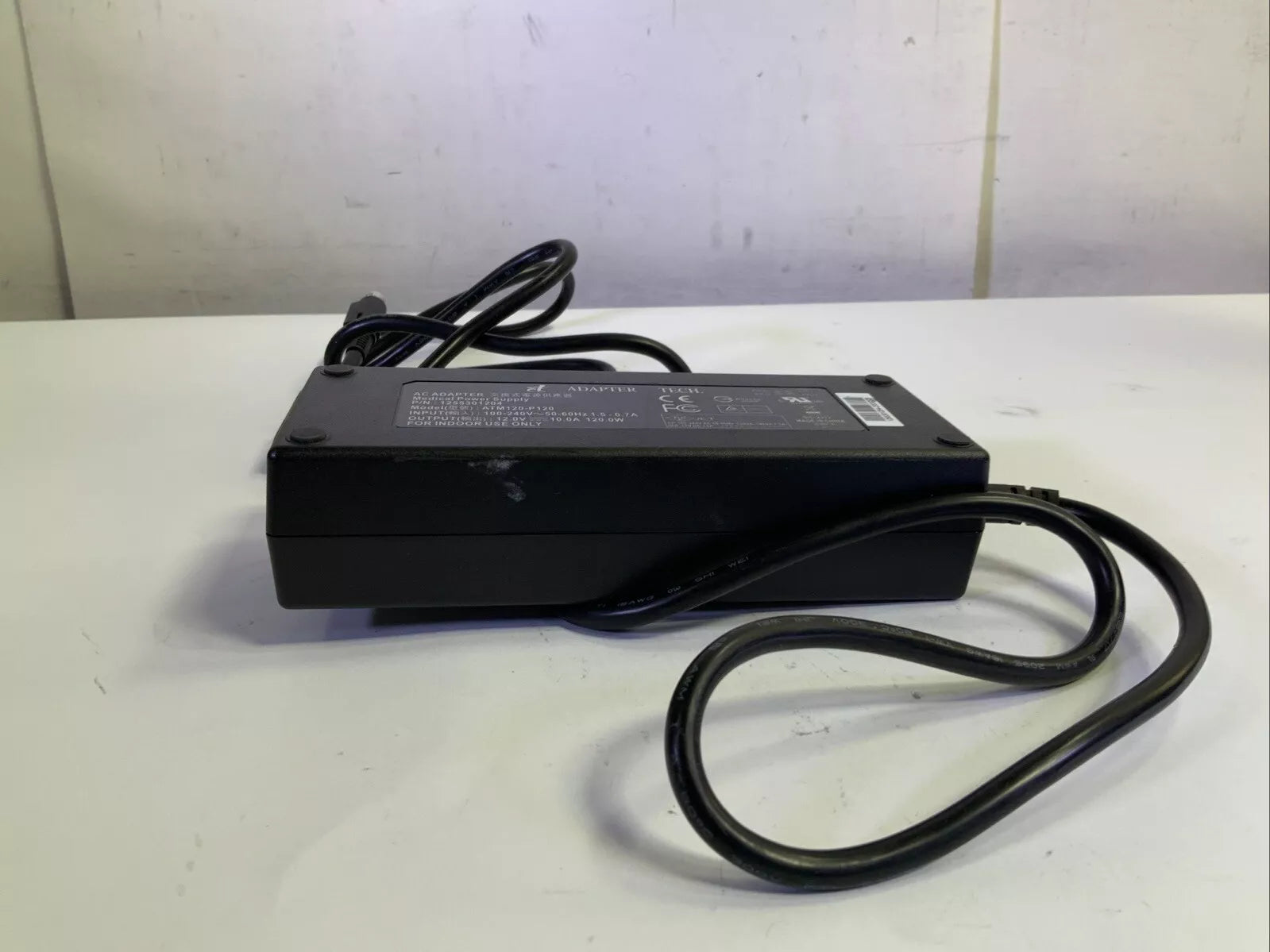 Genuine Adapter Tech ATM120-P120 Medical Power Supply