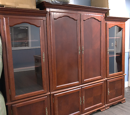 LOT 13 - 3-section Entertainment Unit Cabinets