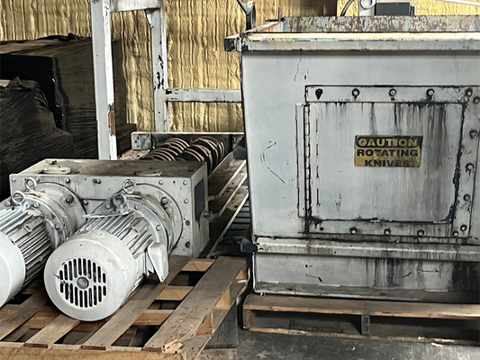 LOT 15 - Shred-Tech #ST50E - Industrial Shredder w/Dual Motor 40HP Total
