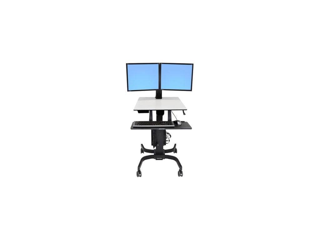 Ergotron 24-216-085 WorkFit-C Sit-Stand Workstation N/R