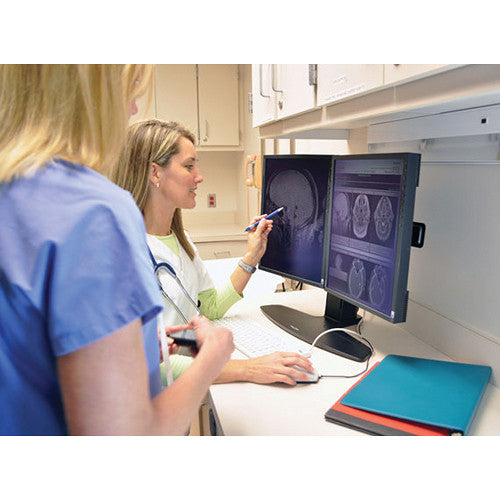 Ergotron 33-396-085-0 Neo-Flex Dual LCD Lift Stand (Black) N/R