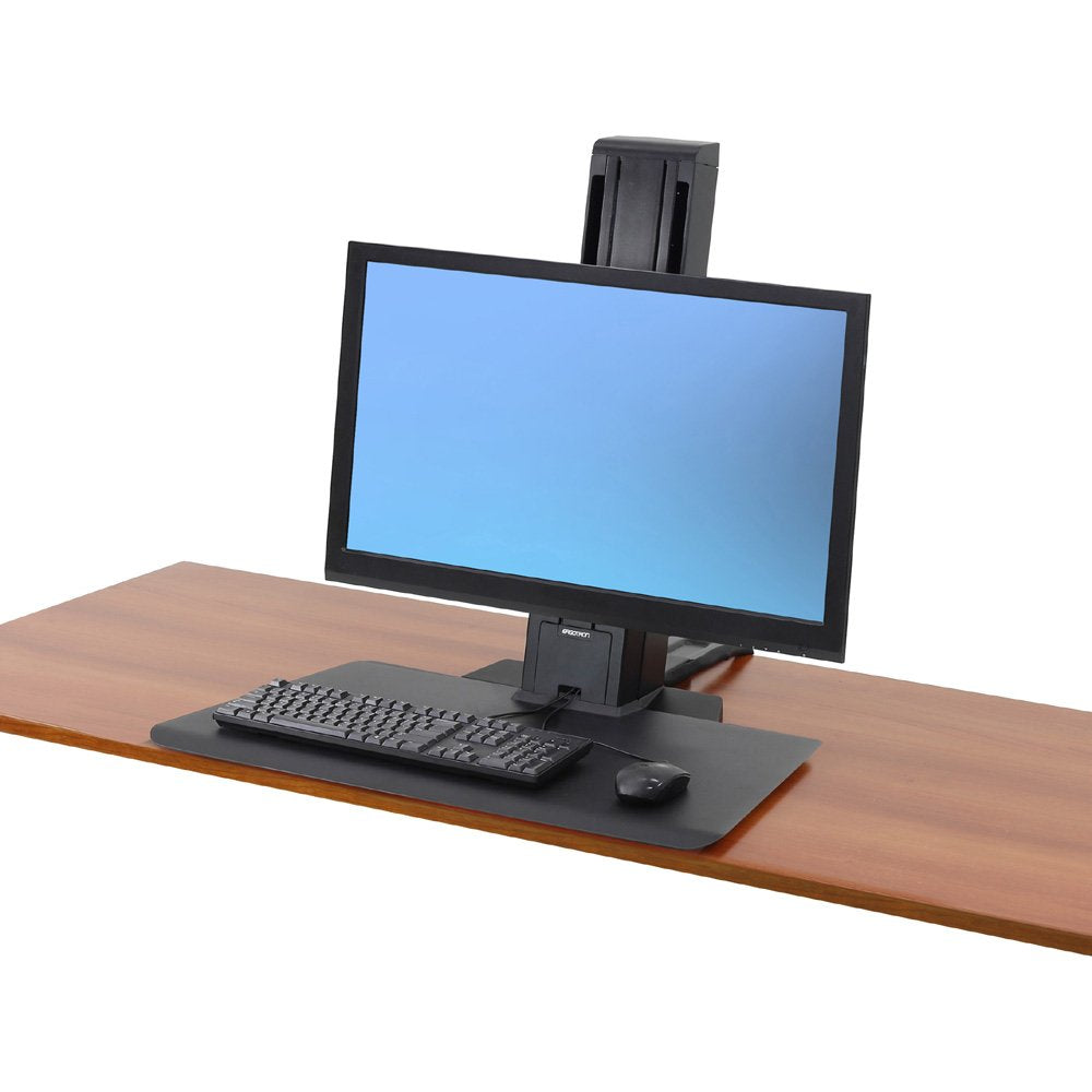 Ergotron 33‑421‑085 WorkFit‑SR Rear‑Mount Sit‑Stand Workstation - N/R