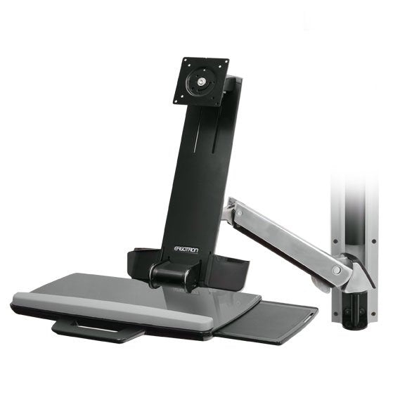 Ergotron 45-266-026 StyleView Sit Stand Combo Arm - N/R
