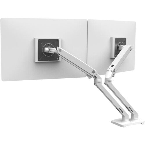 Ergotron 45-496-216 MXV Desk Dual Monitor Arm (White) N/R
