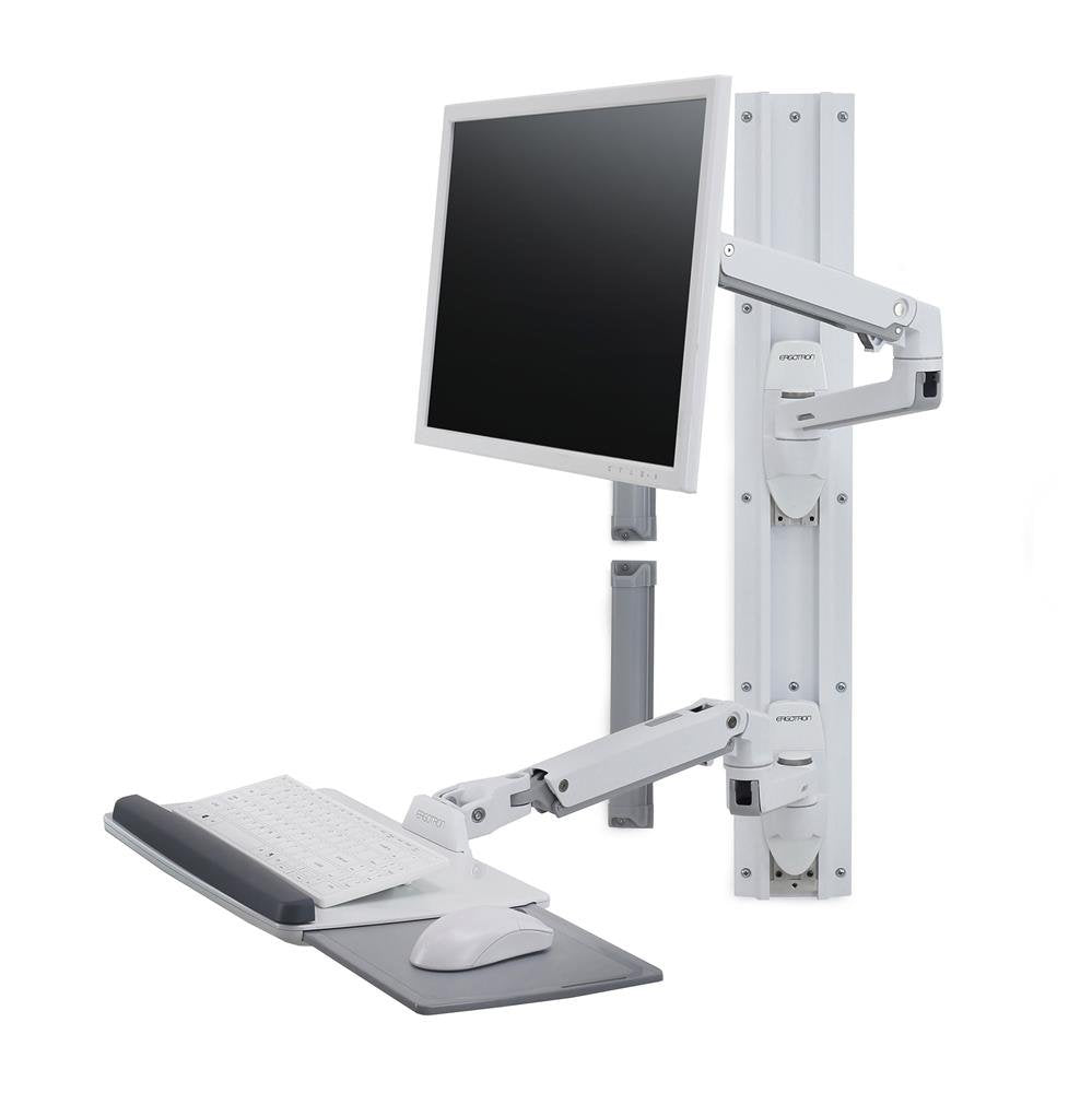Ergotron 45-551-216 LX Wall Mount System (White, without CPU holder) N/R