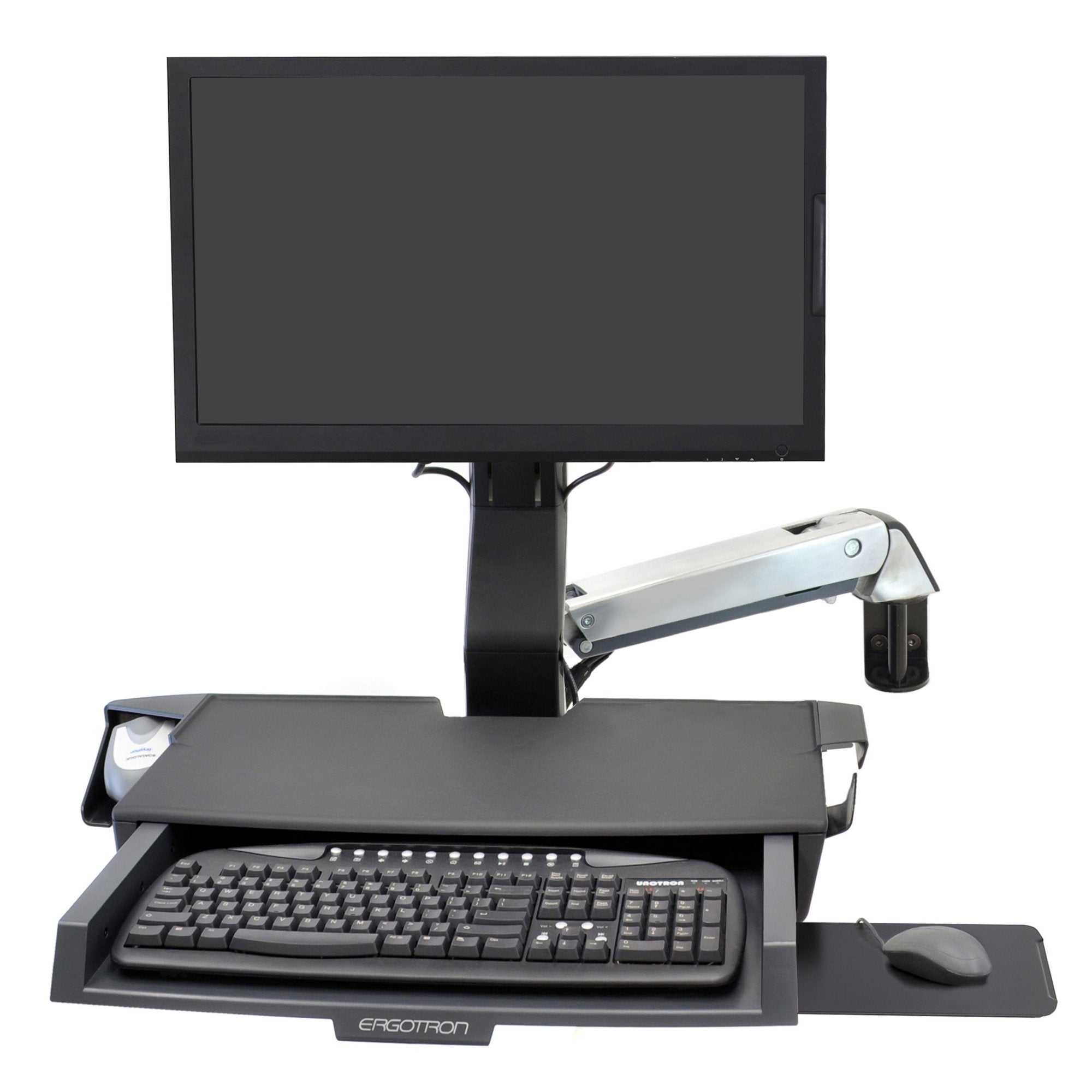 Ergotron 45-260-026 StyleView Sit Stand Combo Arm w/ Worksurface N/R