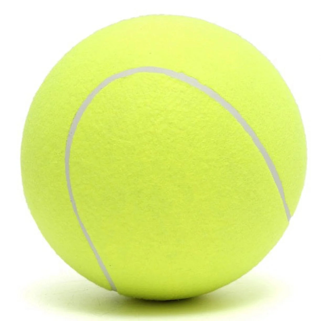 Pet Toy,9.5" Bigdogball Rubber Kelly Big Giant Tennis Ball, Thicker Durable Jumbo Dog Play Supplies Fun Thrower Chucker Training,Pet Instincts Interact Fetch Balls (No Air Pump)