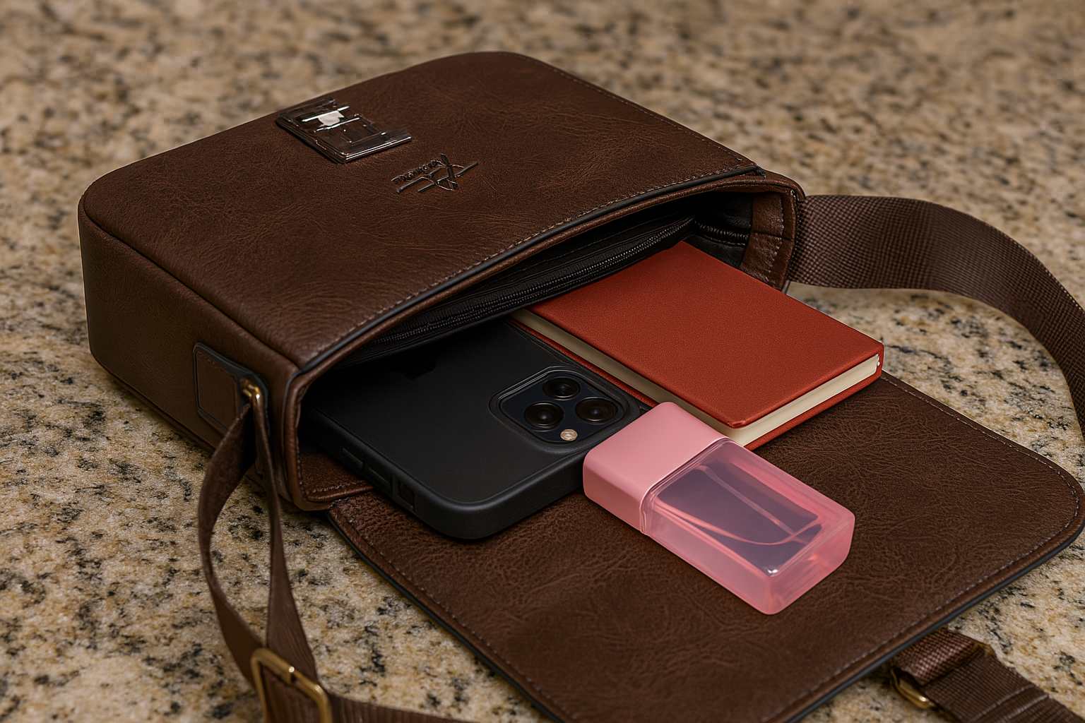 Crossbody Purse: Casual Flap Messenger Bag, Shoulder Bag -NIB