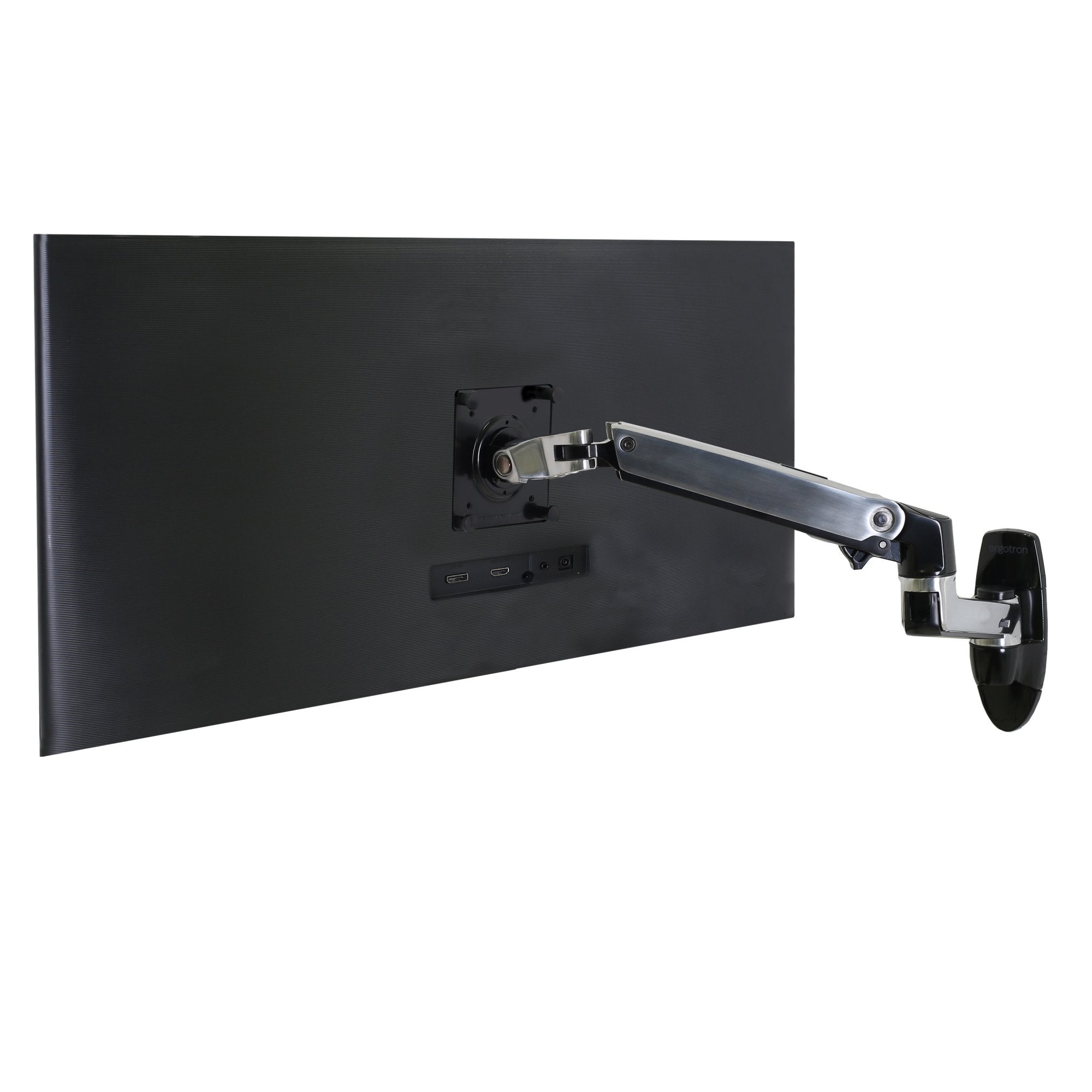 Ergotron LX Wall Mount Monitor Arm 34" (Polished Aluminum) 45-243-026