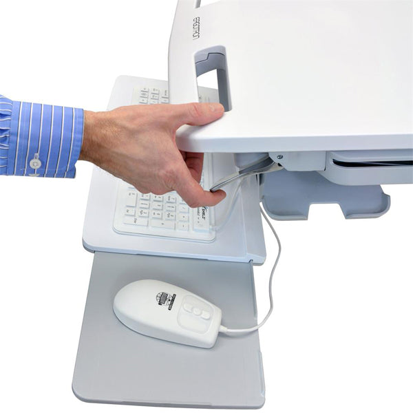 Ergotron SV41-6300-0 StyleView Fart - LCD display / keyboard / mouse / barcode scanner