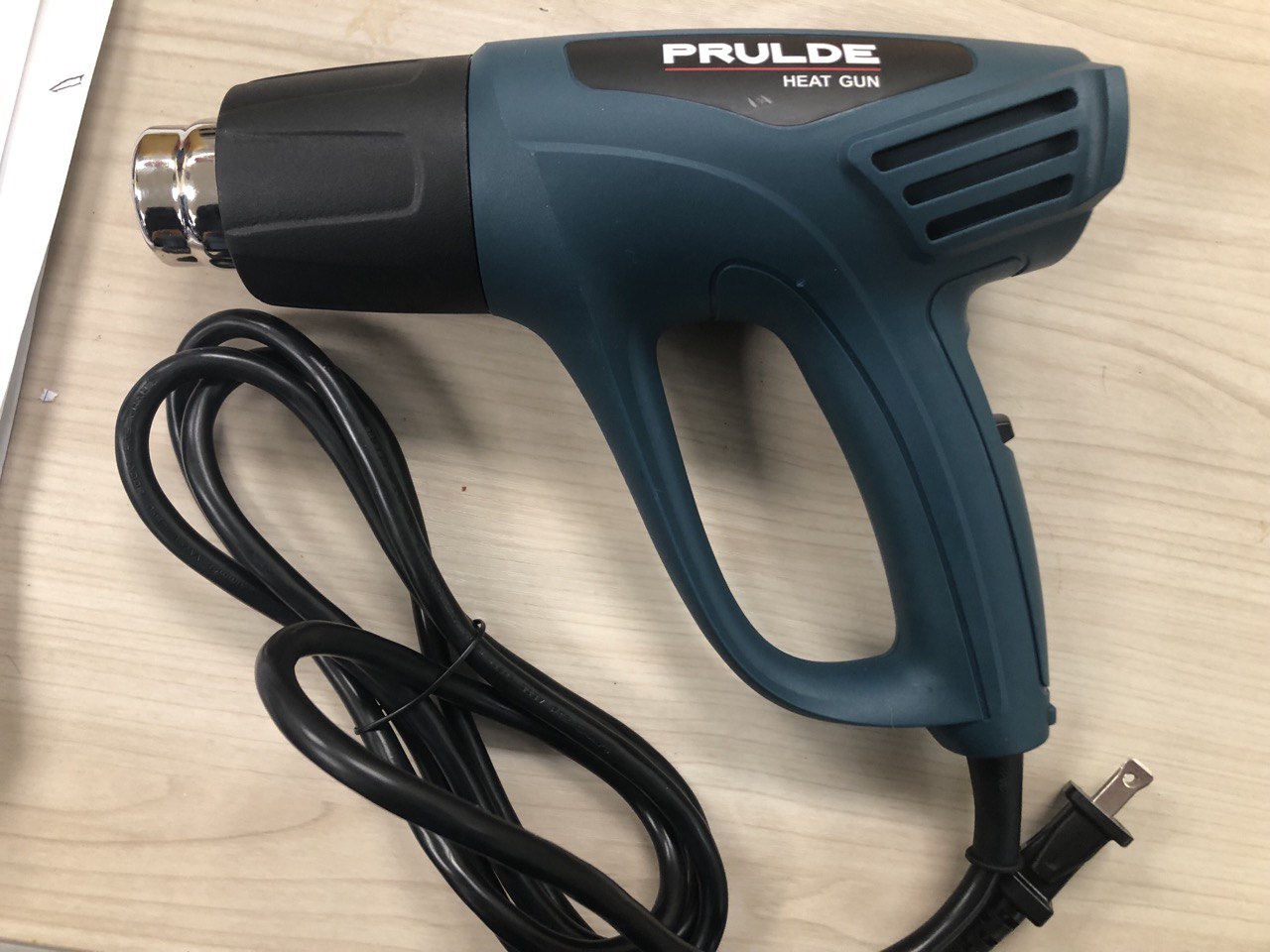 PRULDE PLD2190S Heat Gun corded electric power source and 120V