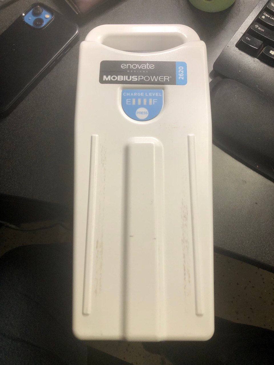 Used Enovate Medical Mobius Power 2620 Battery