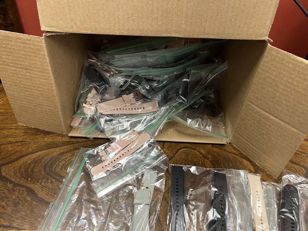 20 Pc Bulk Lot Misc Smart Watch Bands, fit Fitbit and other brands