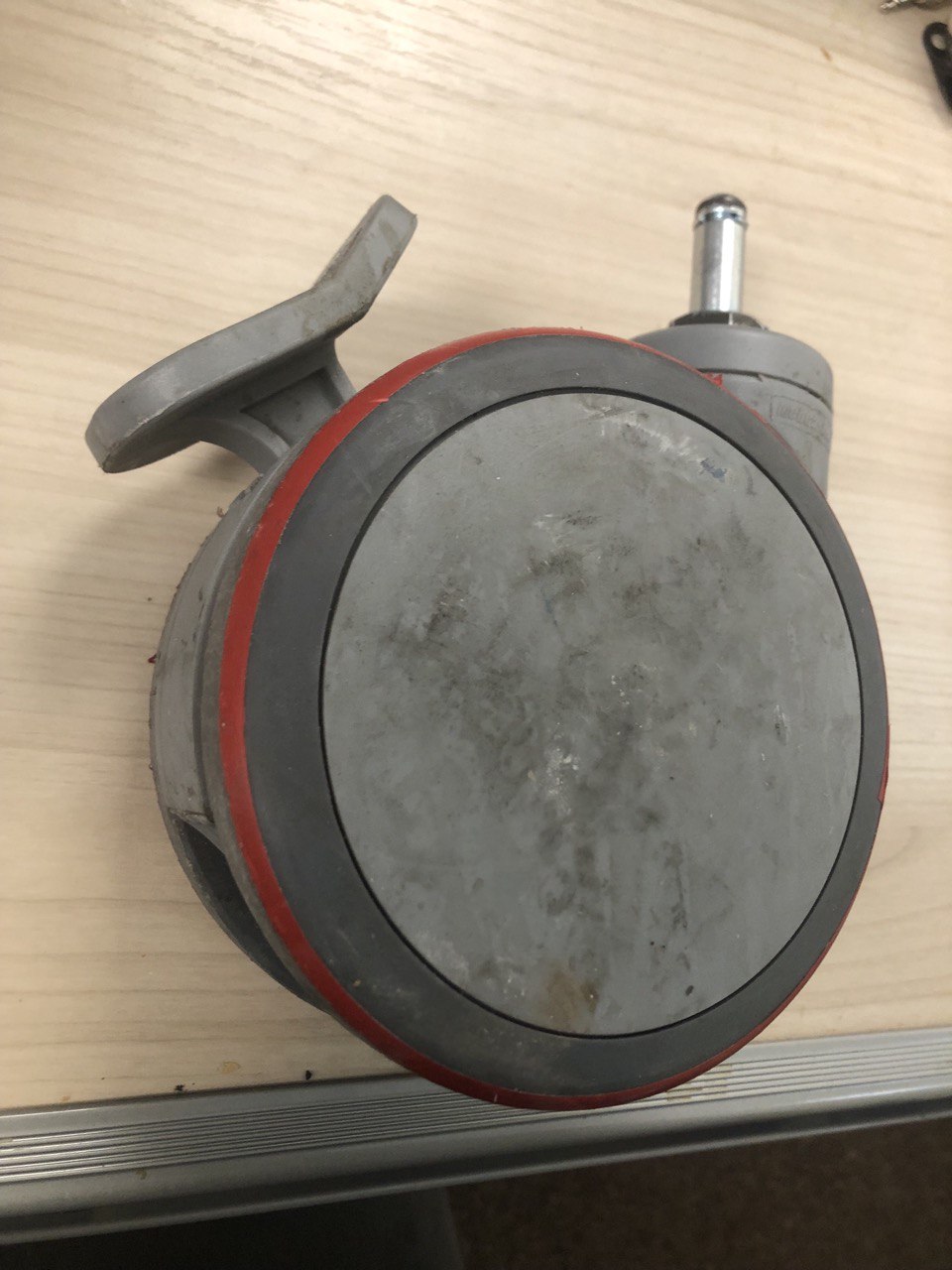 5" Medical Trolley Cart wheel swivel caster wheel with brake
