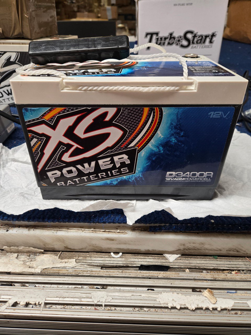 XS Power D3400R 12V AGM Battery - High Output Power Cell - R