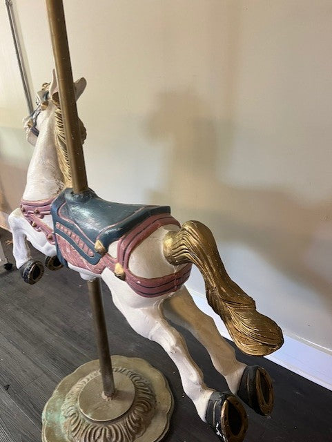 Vintage Life Size Beautiful Carousel Horse