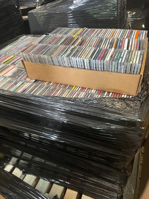 Pallet of Assorted Music CDs